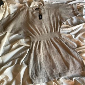 Gold Express Dolman Sleeve Sweater Dress 👗